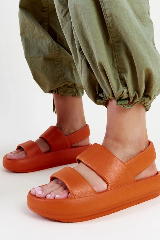 Attiana orange sandaler