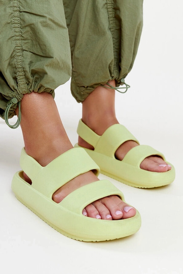 Attiana grønne sandaler