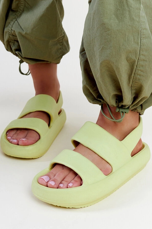 Attiana grønne sandaler