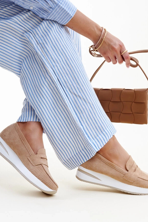 Brune perforerede Muna sko Brune perforerede Muna sko