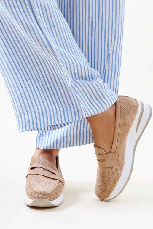 Brune perforerede Muna sko Brune perforerede Muna sko