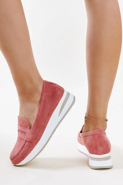 Pink perforerede Muna sko Pink perforerede Muna sko