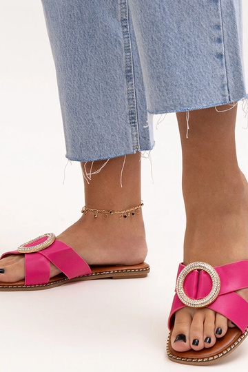 Pink flip-flops dekoreret... 2