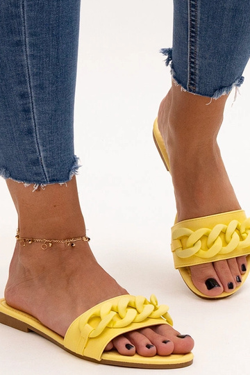 Aliyan gul mat kæde flip flops 2