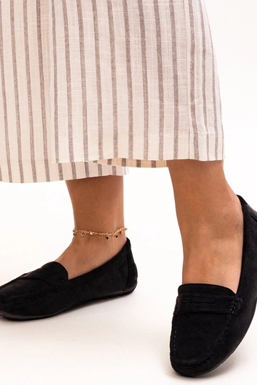 Mortons sorte klassiske loafers