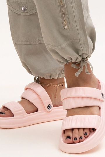 Coreia Pink Ruched Foam...