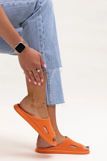 Myrtile Orange Foam Hjemmesko