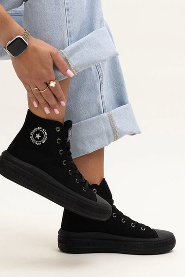 Sorte high top sneakers Big...