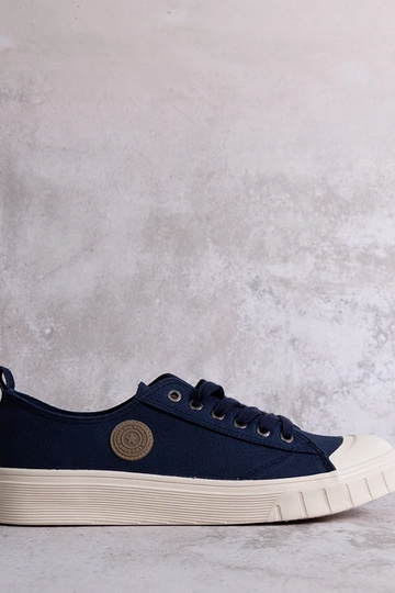 Marineblauwe sneakers Big... 2