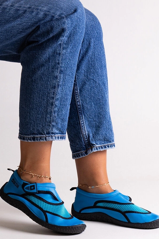 Sportieve blauwe waterschoenen Big...