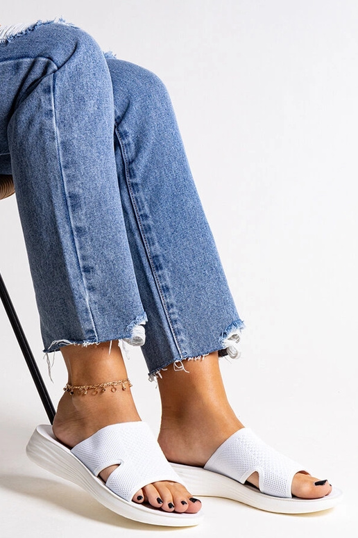 Linah hvide platformsflip-flops Linah hvide platformsflip-flops