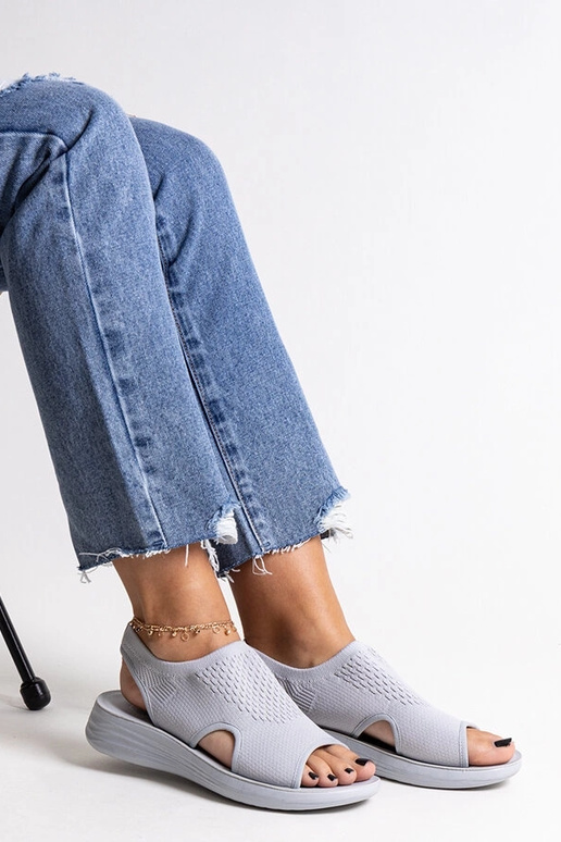 Grå platformssandaler Rawia Grå platformssandaler Rawia