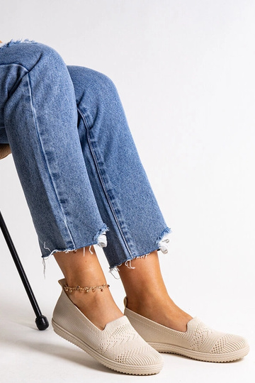 Shadhi Beige Slip-On stof... 2