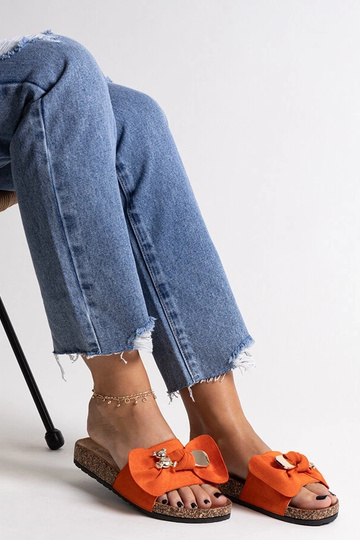 Orange flip-flops med... 2