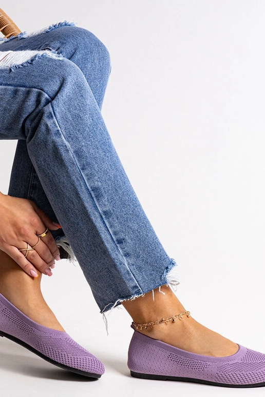 Lilla stof ballerinaer Yafia Lilla stof ballerinaer Yafia