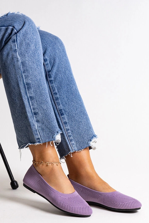 Lilla stof ballerinaer Yafia Lilla stof ballerinaer Yafia