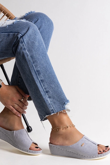 Grå kilesandaler Semretana