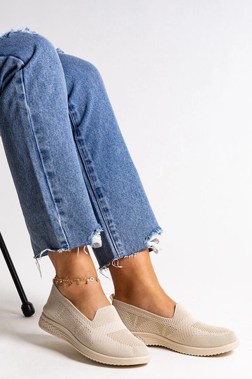 Beige Abadly Slip-On Sneakers 2