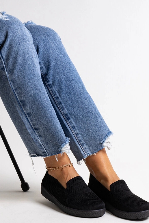 Sorte Mikaila Slip-On Sneakers