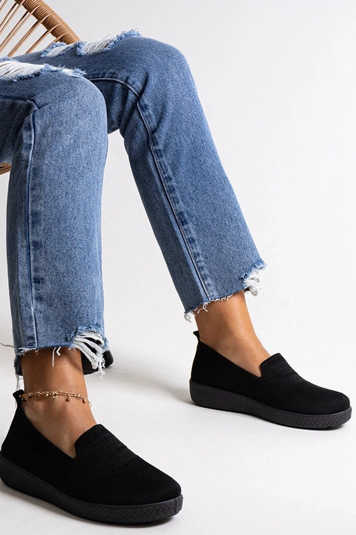 Sorte Mikaila Slip-On Sneakers