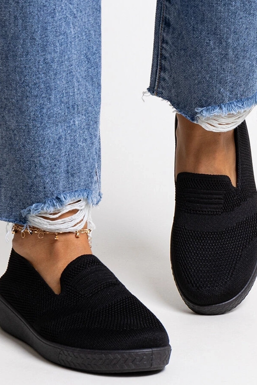 Sorte Mikaila Slip-On Sneakers