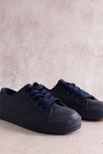 Marineblå børnesneakers...