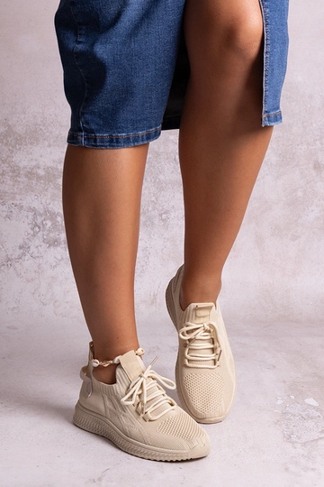 Beige Khitam sportssneakers