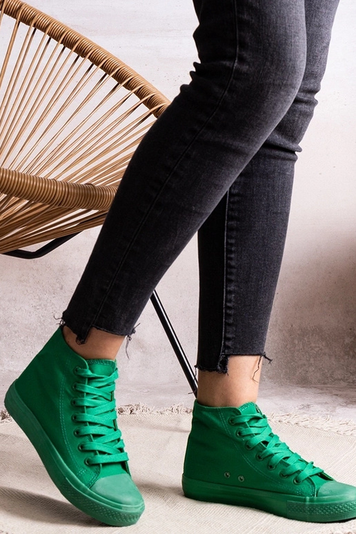 Grønne Rafife high top sneakers