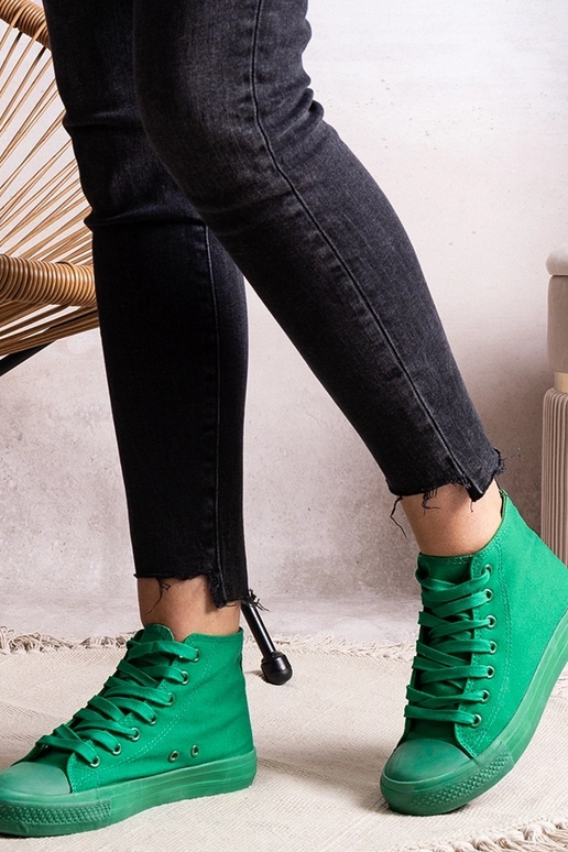 Grønne Rafife high top sneakers