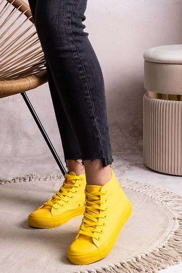 Rafife gule high top sneakers 2