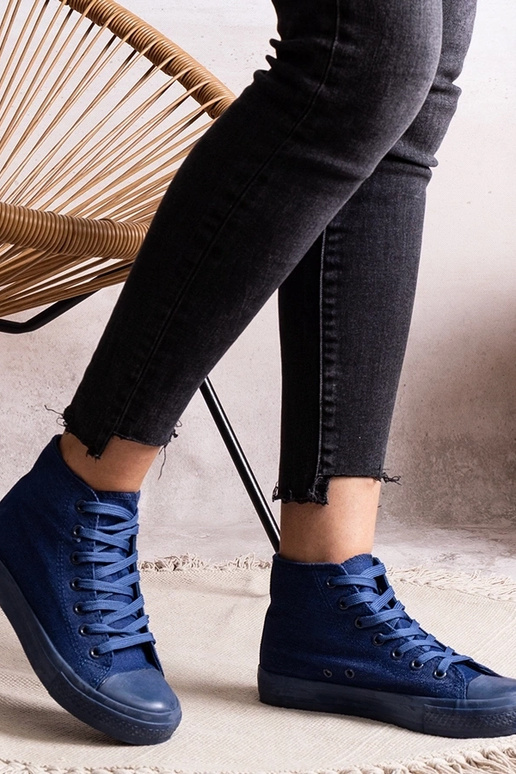 Rafife denim high top sneakers