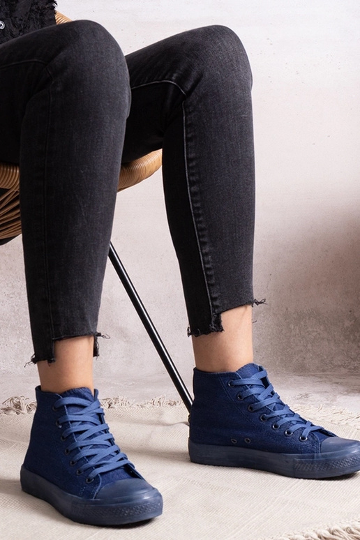 Rafife denim high top sneakers
