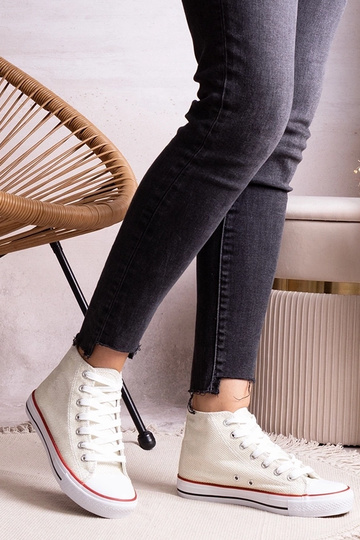 Hvide high-top sneakers i... 2