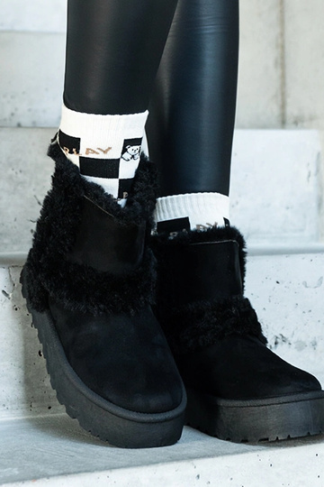 Sorte snestøvler i... 2