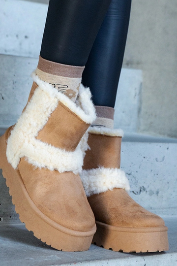 Mørkebeige snestøvler i... 2