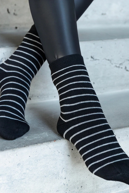 Sorte og hvide varme sokker Sella Sorte og hvide varme sokker Sella