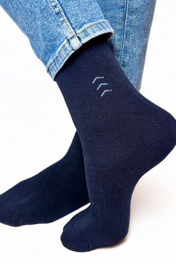 Donkerblauwe heren warme... 2