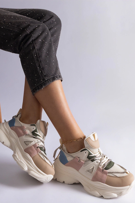 Ivett multifarvede sportssneakers til...