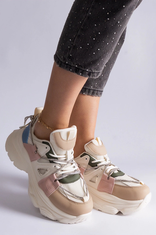 Ivett multifarvede sportssneakers til...