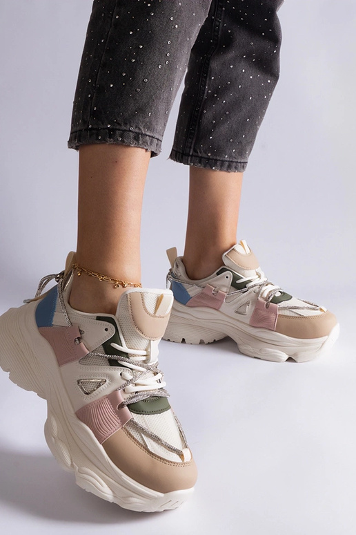 Ivett multifarvede sportssneakers til...