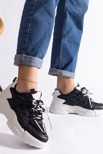 Sorte Alva sportssneakers til kvinder 2