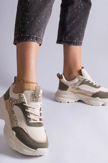 Grønne sneakers med... 2