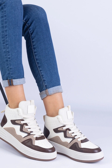 Shadolina brune sportssneakers til kvinder