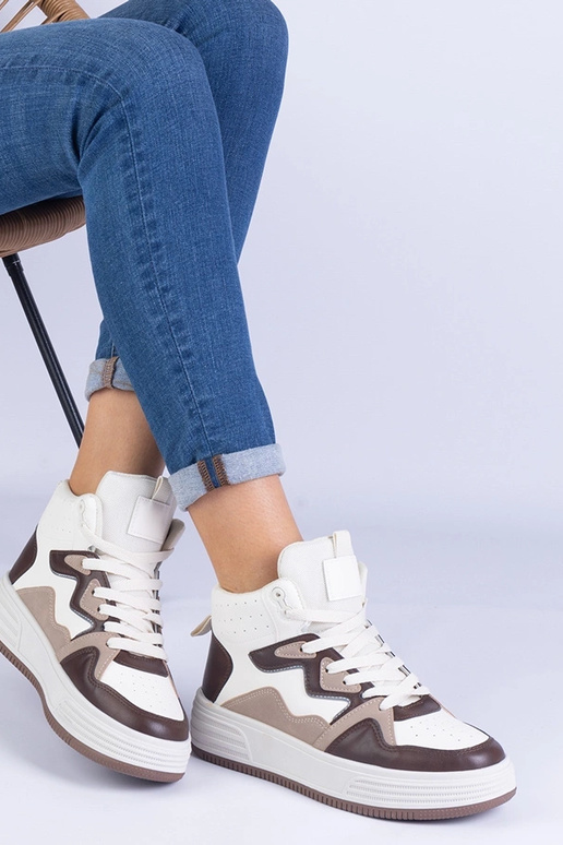 Shadolina brune sportssneakers til...