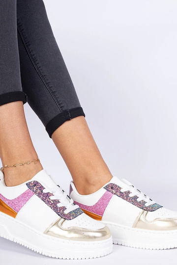 Dolla dames sneakers met dikke zool