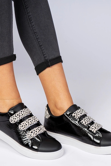 Zwarte sneakers met...