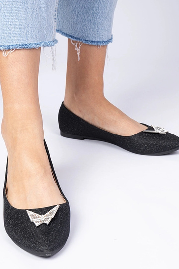 Zwarte dames ballerina's...