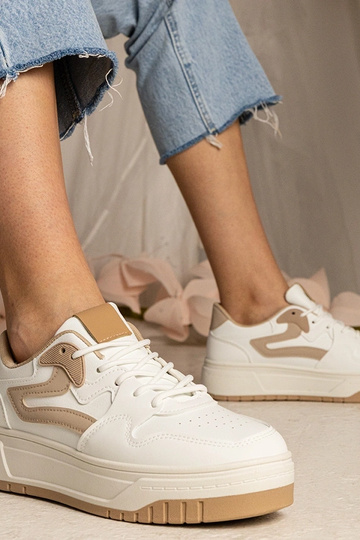 Witte dames sneakers sportieve sneakers Seisha