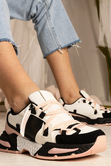 Roze dames sneakers op... 2
