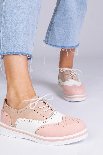 Roze klassieke oxford... 2